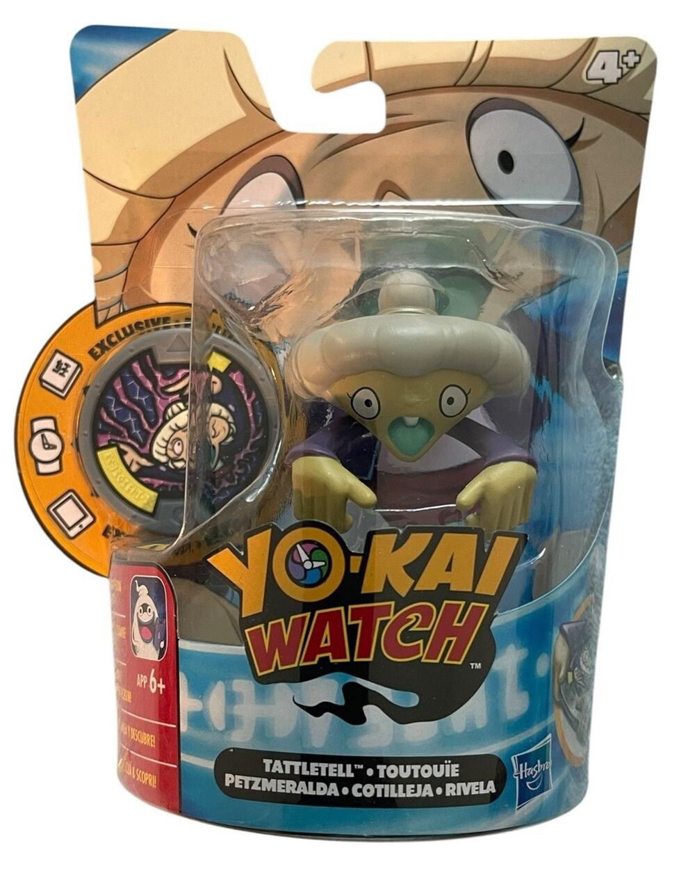 YO-KAI Watch Tattletell Season 1 Figure Kids Hasbro Toy Yokai Medal Collectable